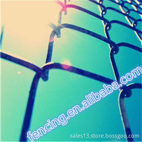PE Dipped Coating Chain Link Fence